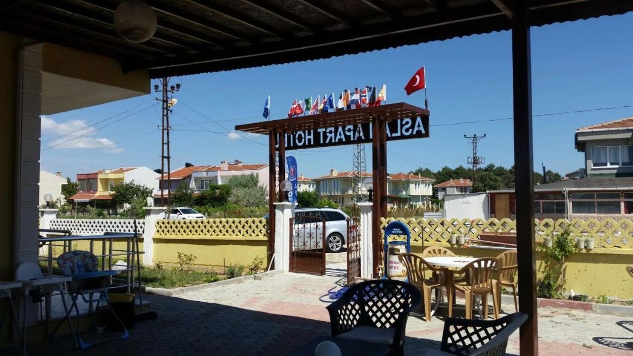 Апарт отель Saros Aslan Apart Вакиф Экстерьер фото